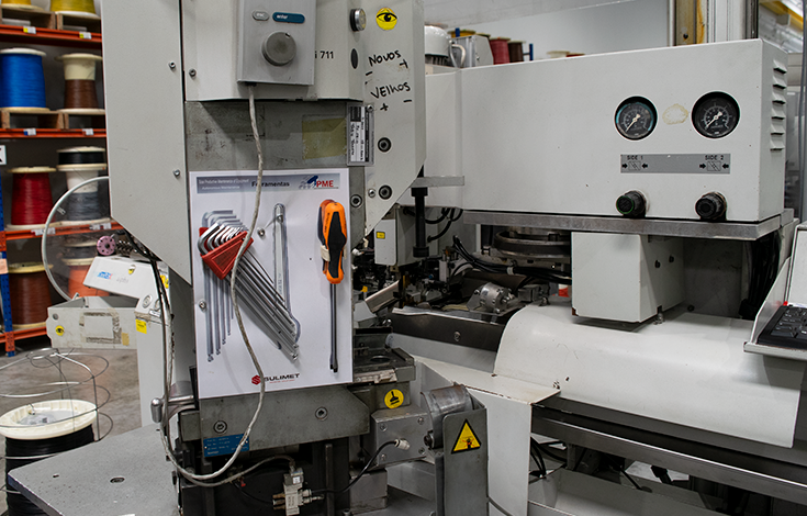 Maintenance and monitoring of production equipment at Sulimet