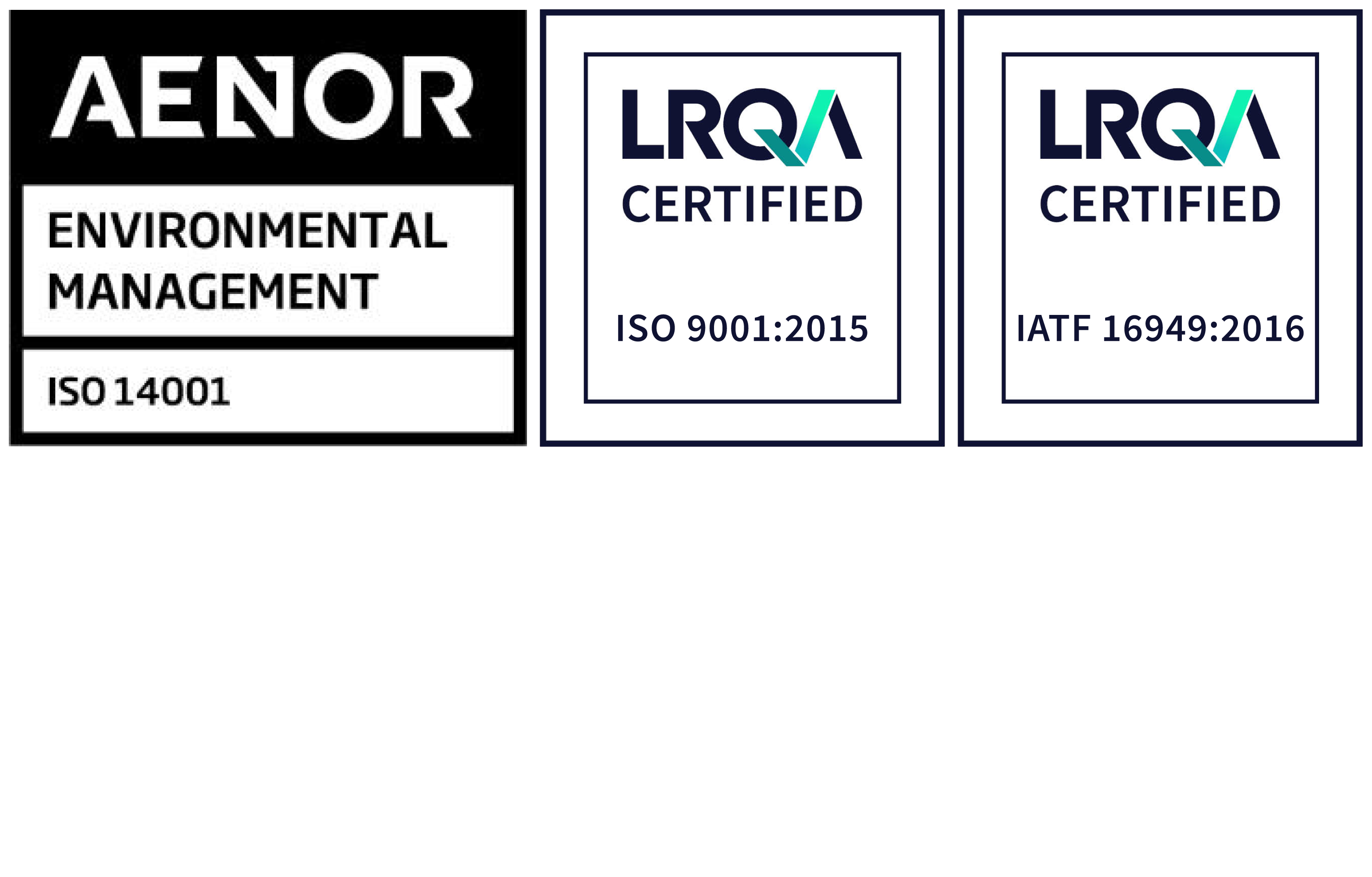 Electrical systems certifications